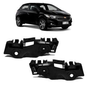 Suporte Guia Do Parachoque Dianteiro Onix Prisma 2016 a 2019 Lado Esquerdo Motorista 