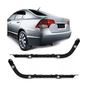 Suporte Guia Do Parachoque Traseiro Civic 2007 a 2012 Lado Direito Passageiro