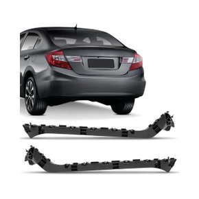 Suporte Guia Do Parachoque Traseiro Civic 2012 a 2016 Lado Esquerdo  