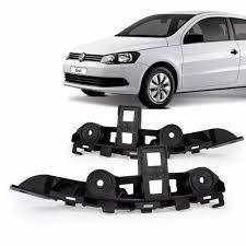 Suporte Guia Parachoque Dianteiro Gol Voyage Saveiro G6 2013 a 2016 Esquerdo Motorista