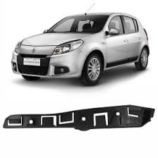 Suporte Guia Parachoque Dianteiro Sandero 2007 a 2014 Esquerdo Motorista
