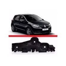 Suporte Guia Parachoque Dianteiro Sandero Logan 2015 a 2019 Esquerdo Motorista