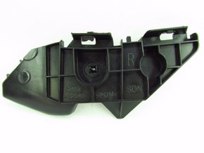 Suporte Guia Parachoque Lateral Traseiro Corolla 2009 a 2014 Pequeno Direito Caroneiro