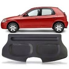 Tampão Bagagito Porta Malas Celta 2000 a 2005 4 Portas Cinza Escuro 