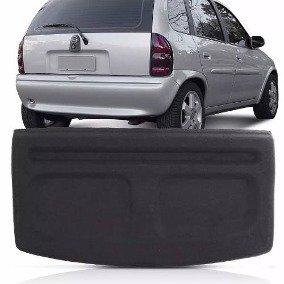 Tampão Bagagito Porta Malas Corsa Wind 1996 a 2002 4 Portas Cinza Escuro 