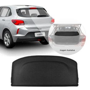 Tampão Bagagito Porta Malas Onix 2020 a 2023 Carpete Preto 