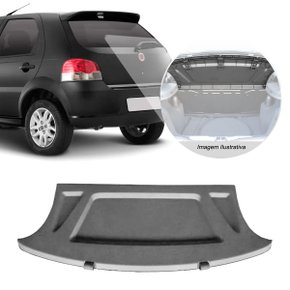 Tampão Bagagito Porta Malas Palio G4 2008 a 2012 Cinza