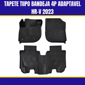 Tapete TIipo Bandeja 4P Adaptavel HR-V 2023...5PC