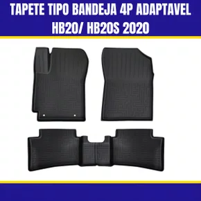 Tapete Tipo Bandeja 4P Adaptavel HB20 / HB20S 2020...4PC