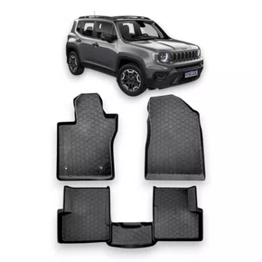 Tapete Tipo Bandeja 4P Adaptavel Renegade 2015 a 2025 5PC