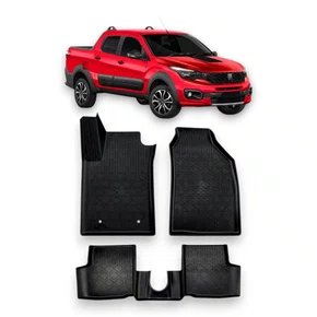 Tapete Tipo Bandeja 4P Adaptavel Strada 4P 2020 a 2025 5PC