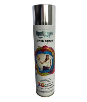 Tinta Spray cromado metálico 400ml LEV E UZE