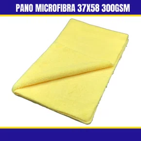 Toalha De Microfibra DETAILER 37X57CM 300GSM Amarelo