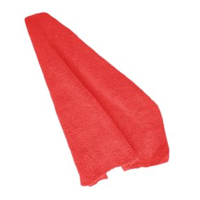 Toalha De Microfibra Sem Costura 40x60 360GSM Vermelha SIGMA