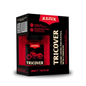 Tricover Ceramic Coating Para Plástico, Metal E Borracha 10ml RAZUX.