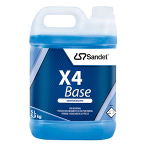 X4 Base Desengraxante Alcalino 5L SANDET