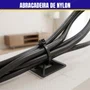 Abracadeira De Nylon Resistente ao Sol 400 mm X 4,8 mm Preta
