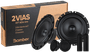 Kit 2 Vias Alto Falante 6 Polegas 120w BOMBER  