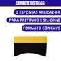 Aplicador Multiuso (Aplicador De Pretinho e Silicone) Com 2 Pecas SW