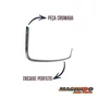 Aplique Grade Inferior Central Gol Voyage Saveiro G5 2008 a 2013 Cromado