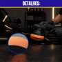 Boina Espuma Laranja Flat Corte Leve e Refino 5,5 Polegadas LINCOLN