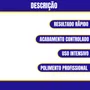 Boina Pirulito Corte Medio (Listra Vermelha / Amarela) 3 Polegadas