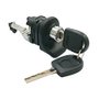 Botão Maçaneta Externa Porta Mala Com Chave Gol G4 2006 a 2014 Preto Mecânica