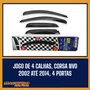Calha De Chuva Corsa Hatch ou Sedan 2002 a 2012 4 Portas UPGRADE