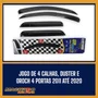 Calha De Chuva Duster Oroch 2011 a 2023 4 Portas UPGRADE