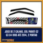 Calha De Chuva Gol Parati G2 G3 G4 1995 a 2014 2 Portas UPGRADE