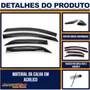 Calha De Chuva HB20 Hatch 2012 a 2019 4 Portas UPGRADE