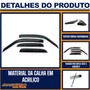 Calha De Chuva Meriva 2003 a 2012 4 Portas UPGRADE