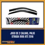 Calha De Chuva Palio Strada 1996 a 2016 2 Portas UPGRADE