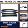 Calha De Chuva Punto 2007 a 2016 4 Portas UPGRADE