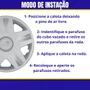 Calota Aro 14 Clio /Sandero/Logan 2004 a 2010