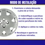 Jogo Calota Aro 14 Gol G4 2006 Prata