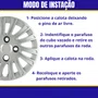 Calota Aro 14 Grand Siena 2012/2013 Cubo Alto
