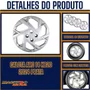 Calota Aro 14 HB20 2024 Prata Cubo Baixo