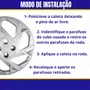 Jogo Calota Aro 14 HB20 2024 Prata Cubo Baixo