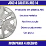 Calota Aro 14 Kwid Outsider 2023 Prata