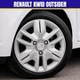 Calota Aro 14 Kwid Outsider 2023 Prata