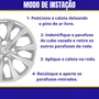 Calota Aro 14 Mobi Argo Palio 2017 até 2021