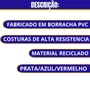 Capa De Volante  Preta/Prata - Preta/Azul- Preta/Vermelha SW