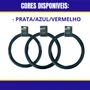 Capa De Volante  Preta/Prata - Preta/Azul- Preta/Vermelha SW
