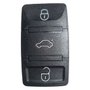 Capa Frontal Chave Linha VW Polo Bora Jetta Passat 3 Botões