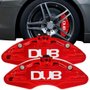 Capa Para Pinça de Freio Universal Vermelho Par DUB