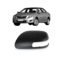 Capa Retrovisor Externo Corolla 2008 a 2013 Preto Com Furo Pisca Esquerdo Motorista