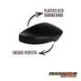Capa Retrovisor Externo Gol Saveiro Voyage G6 G7 G8 Fox Golf Polo Up 2010 a 2021 Com Furo Pisca Preto Direito Caroneiro