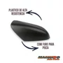 Capa Retrovisor Onix Plus 2020 A 2022 Preta C/Furo Direito