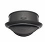 Difusor Ar Painel Novo Palio G5 2012 Cinza Escuro com Aro Prata 
